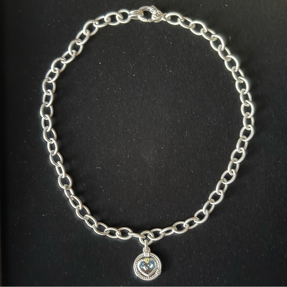 Judith Ripka Athena Heart Necklace
